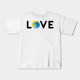 Soul Surfer Love Kids T-Shirt